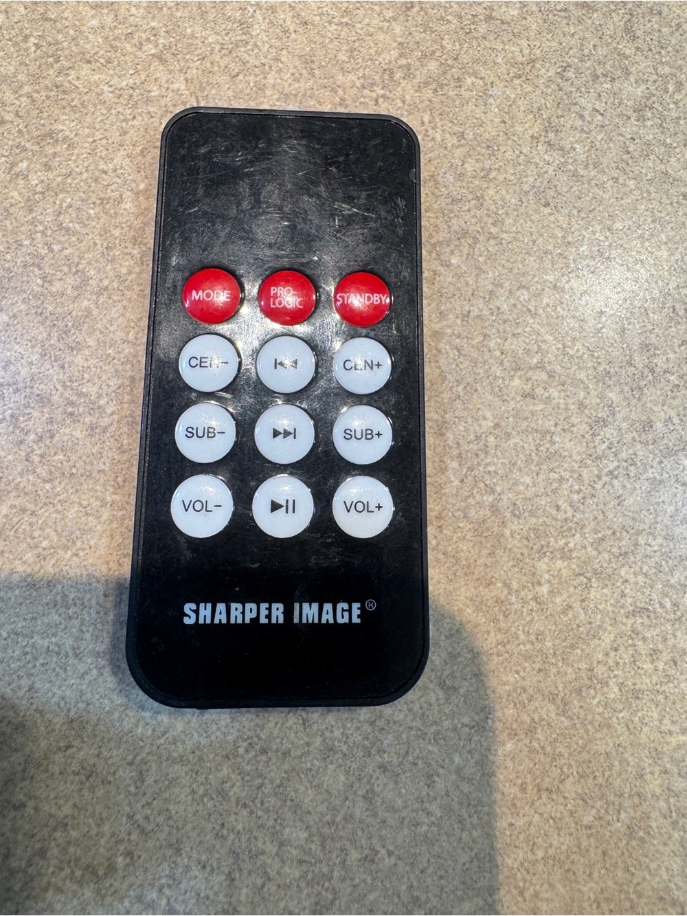 Sharper Image remote control for iPod dock/clock radio untested